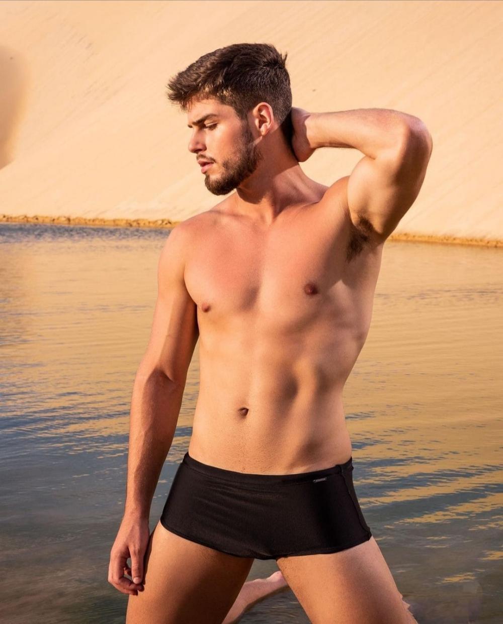 Sunga Boxer Adulto Preto Equilíbrio