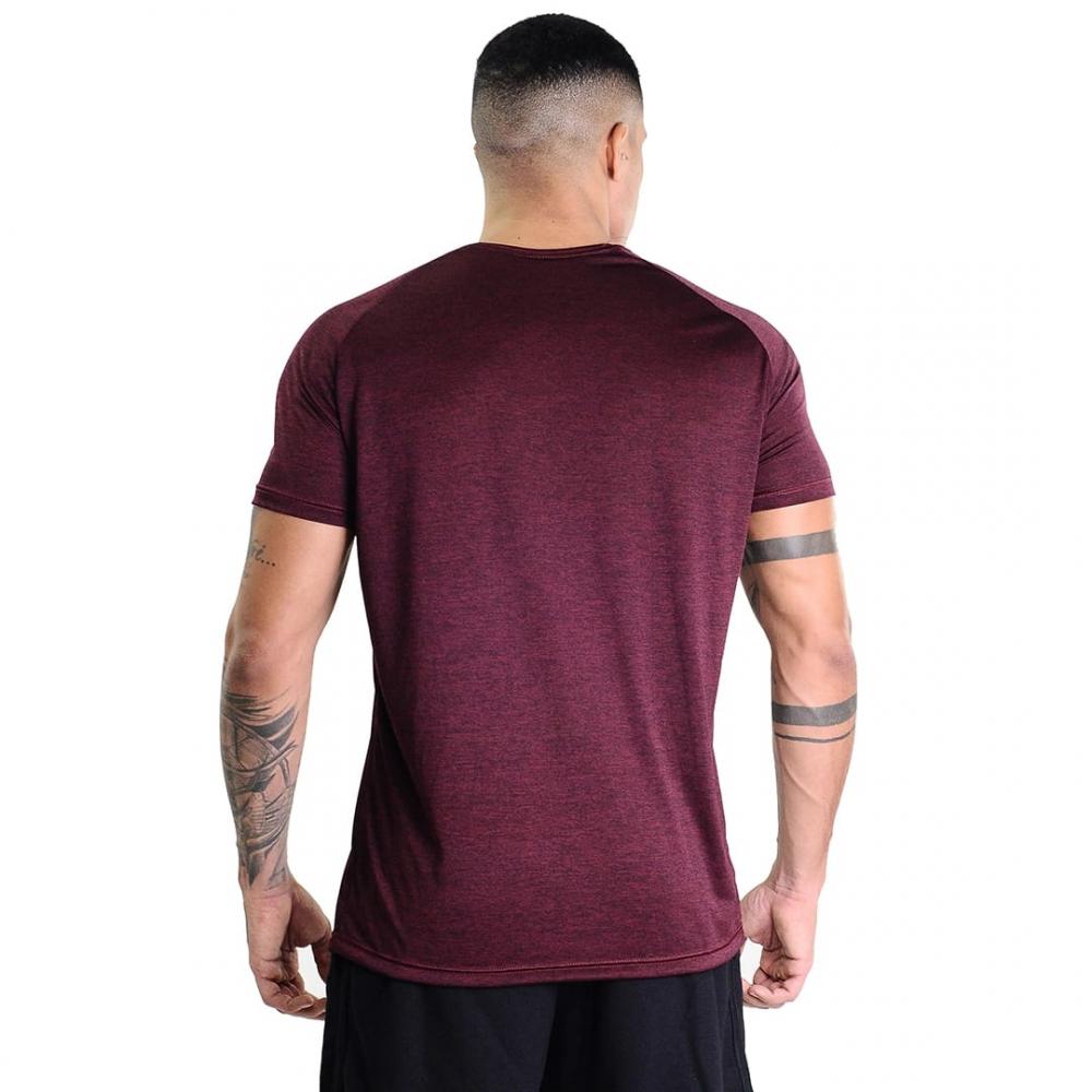 Camiseta Dry Mescla Vinho