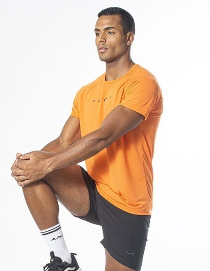 Camiseta Dry Fit Horizon Laranja