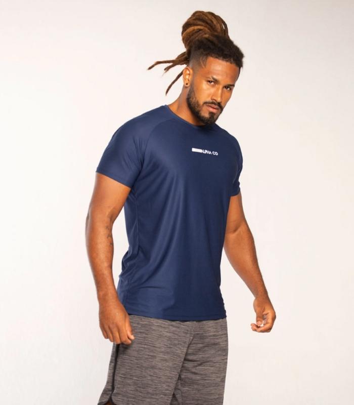 Camiseta Dry Fit Marinho