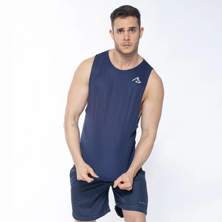 Regata Machão Dry Fit Wolf Marinho