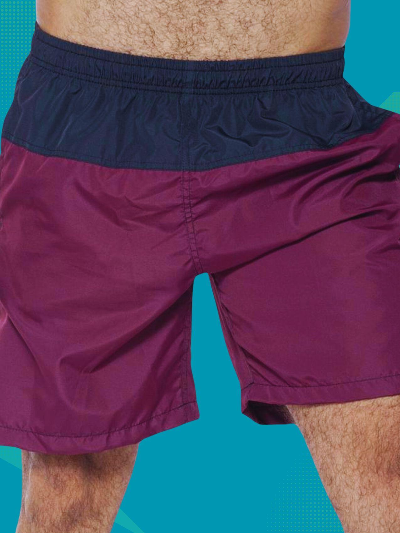 Bermuda Dry Fit Double Bordo